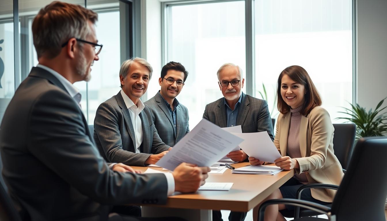 Assortment of closing documents and transaction preparations